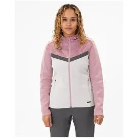 Jako Damen Kapuzenjacke Iconic Soft grey/dusky pink/anthra Light 36