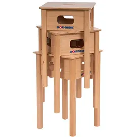 Sport-Thieme Gymnastikhocker 55 x 35 x 35 cm Mehrfarbig