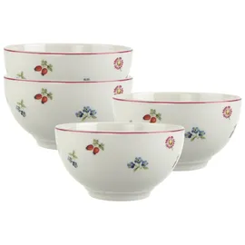 Villeroy & Boch Petite Fleur 4-tlg. Bunt/Weiß