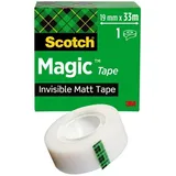 Scotch MagicTM Tape Klebefilm matt 19,0 mm x m 1 Rolle