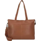 Cowboysbag Bushton Henkeltasche Leder Brown