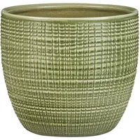 Scheurich Corteza, Blumentopf aus Keramik, Farbe: Menta, 15,6 cm
