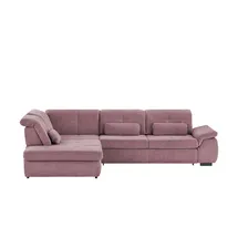 Möbel Kraft Ecksofa mit Funktion Perry ¦ rot ¦ Maße (cm): B: 315 H: 85 T: 260.0