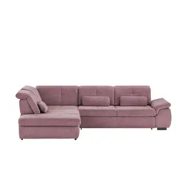 Möbel Kraft Ecksofa mit Funktion Perry ¦ rot ¦ Maße (cm): B: 315 H: 85 T: 260.0