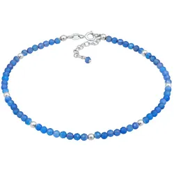 Elli Achat Perlen Blau Sommer Strand 925 Silber silberfarben Damen 