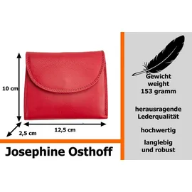 Josephine Osthoff Handtaschen-Manufaktur Josephine Osthoff Geldbörse rot