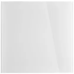 Magnetoplan Design Glas-Magnettafel Glasboard - 40x40cm - magnetisch und beschreibbar- Weiß - Glas - rahmenlos