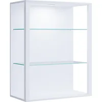 VCM Vitrine Glas mit ESG-Sicherheitsglas Maße ca. H. 90