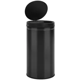 vidaXL Automatischer Sensor-Mülleimer 60 l Schwarz