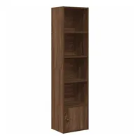 vidaXL Bücherregal 31 x 24 x 127 cm Braun