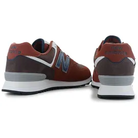 New Balance 574 Herren Burgundy/Navy 44