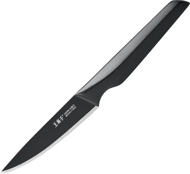 WANGMAZI Fruchtmesser mit deutscher 50Cr15MoV-Edelstahlklinge und Griff aus 430er Edelstahl, Mini-Taschenmesser für Küche, Camping, Büro und Reise, präzises Schneiden