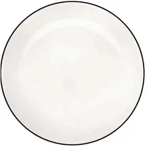 Asa Selection Dessertteller ligne noire 21 cm weiß
