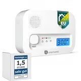 smartwares Kohlenmonoxid-Melder 10 Jahres Sensor