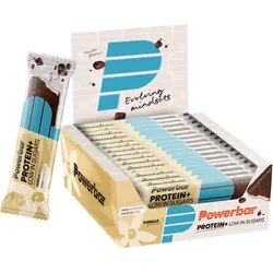 Powerbar Protein Plus Low Sugar Vanilla 16x35g - High Protein Low Sugar Riegel Einheitsgröße