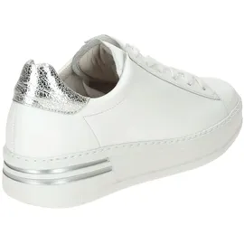 Gabor Sneaker Damen Weite E Silber/Weiß 40,5