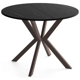WFL GROUP Valio 100 x 76 x 140 cm schwarz