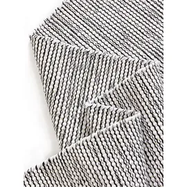 benuta Baumwollteppich, Schwarz, Textil, Uni, Rechteckig, 300x400 cm Oeko-Tex® Standard 100% für Fußbodenheizung geeignet, Teppiche - Böden, Teppiche, Naturteppiche