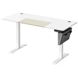Songmics Schreibtisch elektrisch höhenverstellbar weiß