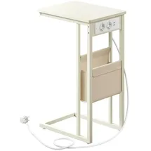 Möbel Kraft Beistelltisch ¦ weiß ¦ Maße (cm): B: 30 H: 62