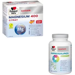 Doppelherz system Aminosäuren + Magnesium Set 1 Sparset