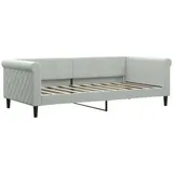 vidaXL Tagesbett 90 x 190 cm Hellgrau
