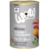 WOW Senior Ente mit Seealge 12 x 400 g