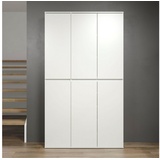 trendteam smart living - Multifunktionsschrank Mehrzweckschrank - Garderobe - Nevada weiß
