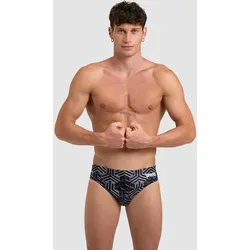 Badehose Slip Herren Kikko Pro - Black-black Multi - 7