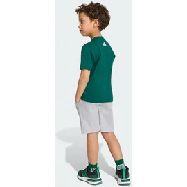 adidas MINECRAFT T-SHIRT-SET - Collegiate Green - 116