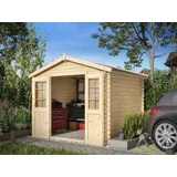 Gartenhaus Blockhaus Gerätehaus Geräteschuppen CA2874 28mm naturbelassen