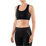 Falke Madison Low Support Damen Sport-BH, black 3000), M