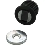 Maco Einbohrmagnetschnapper Maco 14, - schwarz