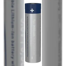 Ansmann Li-Ion 18650 2600mAh 3,6V Micro-USB Buchse 1307-0002