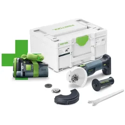 Festool Akku-Winkelschleifer AGC 18-125 EB-Basic *AKTION Akku Gratis*