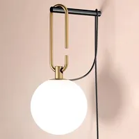Artemide nh Parete, Messing gebürstet