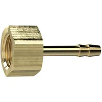 Riegler Aufschraubschlauchtülle, G 3/8, für Schlauch LW 6 mm, SW 19, MS