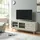 [en.casa] Susa TV-Lowboard 160x40x65 cm Beige Glas/Holz/MDF