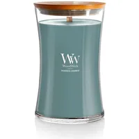 Woodwick Evergreen Cashmere Duftkerze 609 g grün