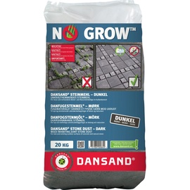 DANSAND Steinmehl No Grow' Anthrazit 20 kg