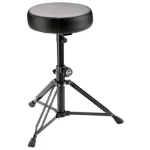 K&M 14015 Drummersitz Schwarz,