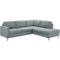 Die Planbar Ecksofa »MP-IN19027 L-Form«, wahlweise mit Bettfunktion, mit Kaltschaum blau