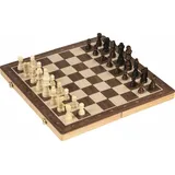 GoKi Magnetisches Schach Dame Spiel 2in1