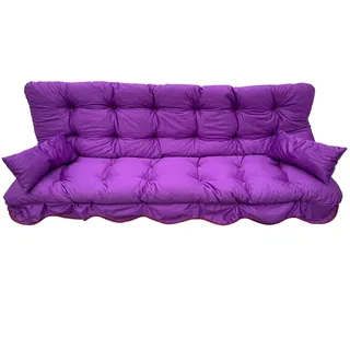 Adlatus-Kühnemuth Polsterauflage Hollywoodschaukel 180x50 Modell 145 violett