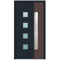 KNOCK Aluminium-Haustür »Marte«, anthrazit / sepiabraun