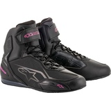 Alpinestars Stella Faster-3 Damen Motorradschuhe, schwarz-pink, Größe 44