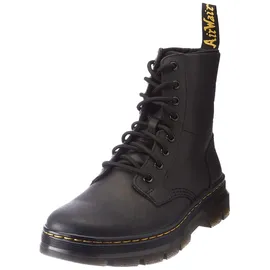 Dr. Martens Combs Leather Stiefel - Black Wyoming, 37
