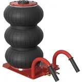 FIVMEN Rangierwagenheber Pneumatischer Wagenheber 3T Aufblasbarer Autoheber mit Griff, Druckluft Wagenheber für KFZ Auto PKW, Typ B