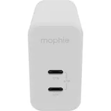 Mophie ZAGG Accessories Wall Adapter USBC PD DUAL 67W GAN White EU