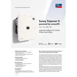 SMA Sunny Tripower X 12 STP 12-50 12 kW Wechselrichter